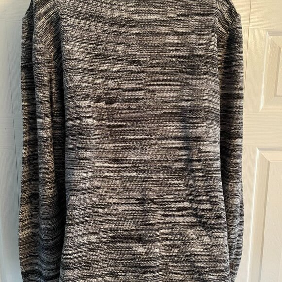 Le Chateau Gray stripe blend Tunic sweater Womens XXL - Picture 11 of 11